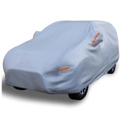10-Layer Premium Silver SUV Car Cover Outdoor Exterior Car Cover Waterproof All Weather NEW Silver