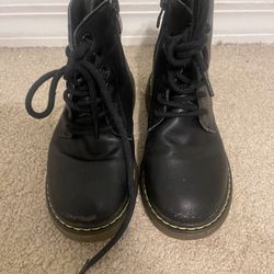 Boys Dr. Martens Combat Boots 