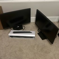 Monitors & Keyboard