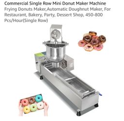 Commercial Single Row Mini Donut Maker Machine