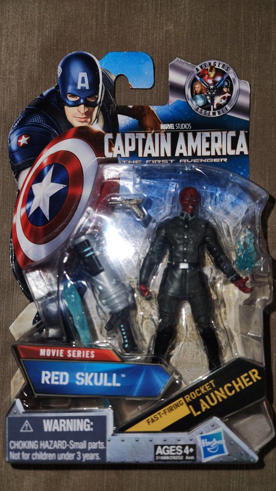 2010 Marvel Legends Captain America Red Skull 4"