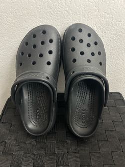 Classic Black Crocs