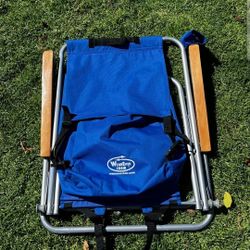 WearEver 4-Position Backpack Beach Chair & Storage Pocket