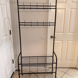 Coat Rack And Shoe Storage