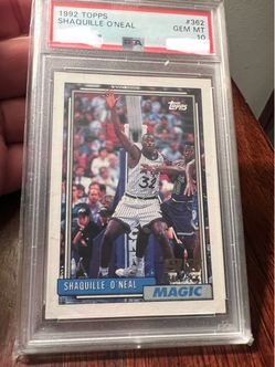 Shaq rookie card