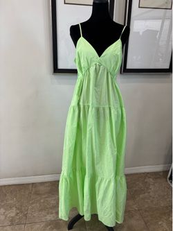 A new day green summer dress size XL