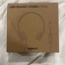 USB Logitech Headset H570e