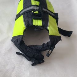 Small Dog's Life Jacket/Floating Device, Velcro,  Plastic  Strap Buckles