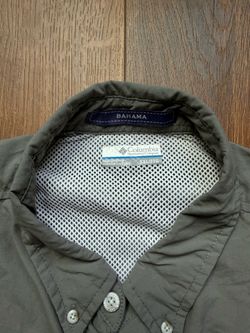 Columbia PFG Bahama Fishing Shirt Men’s XXL Gray Omni-Shade