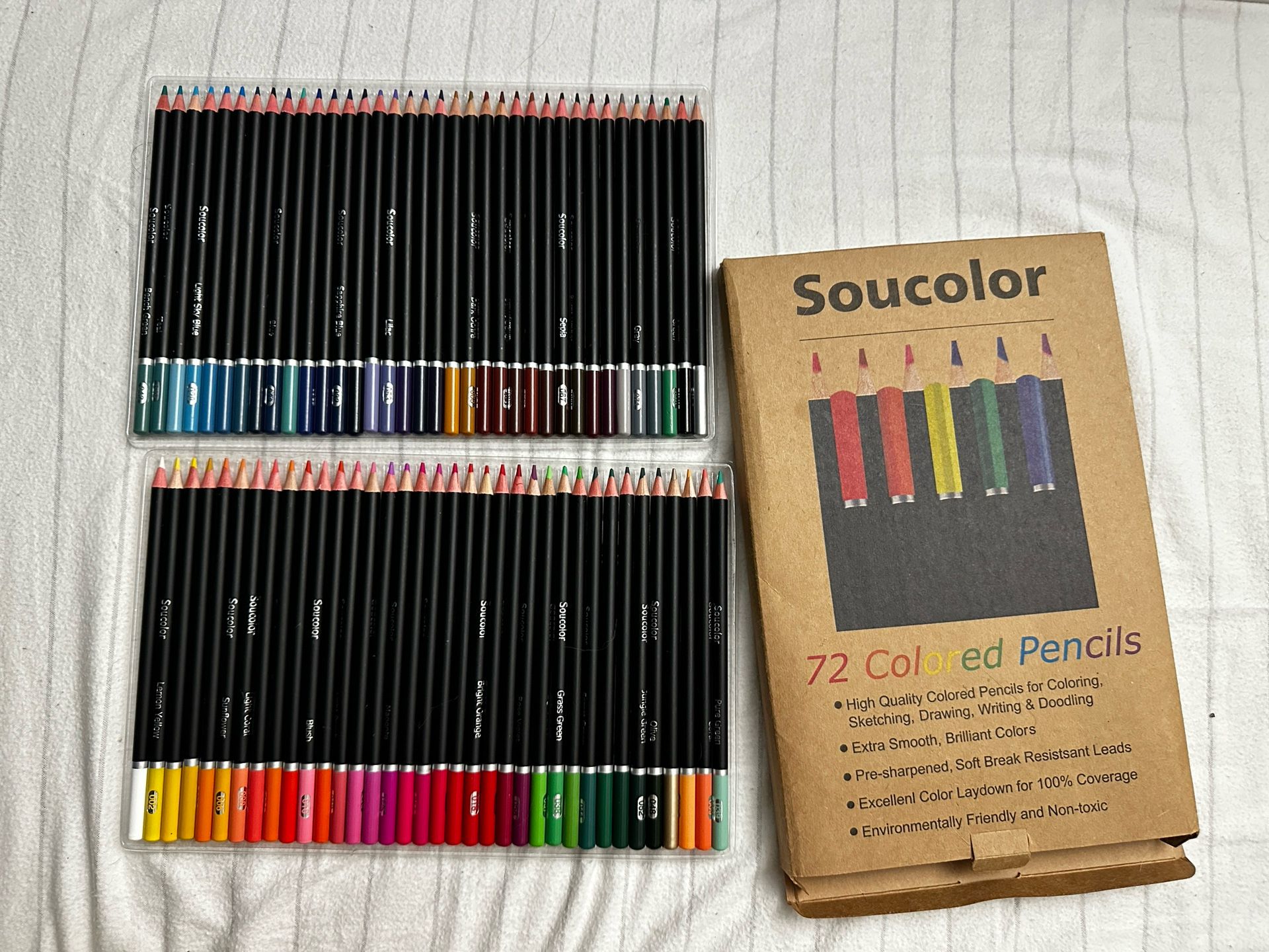 72-Color Colored Pencils