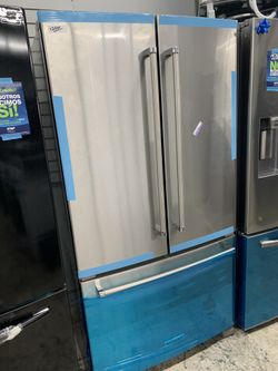 Kitchen aid French door in stainless steel counter depth