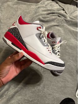 Fire red 3s