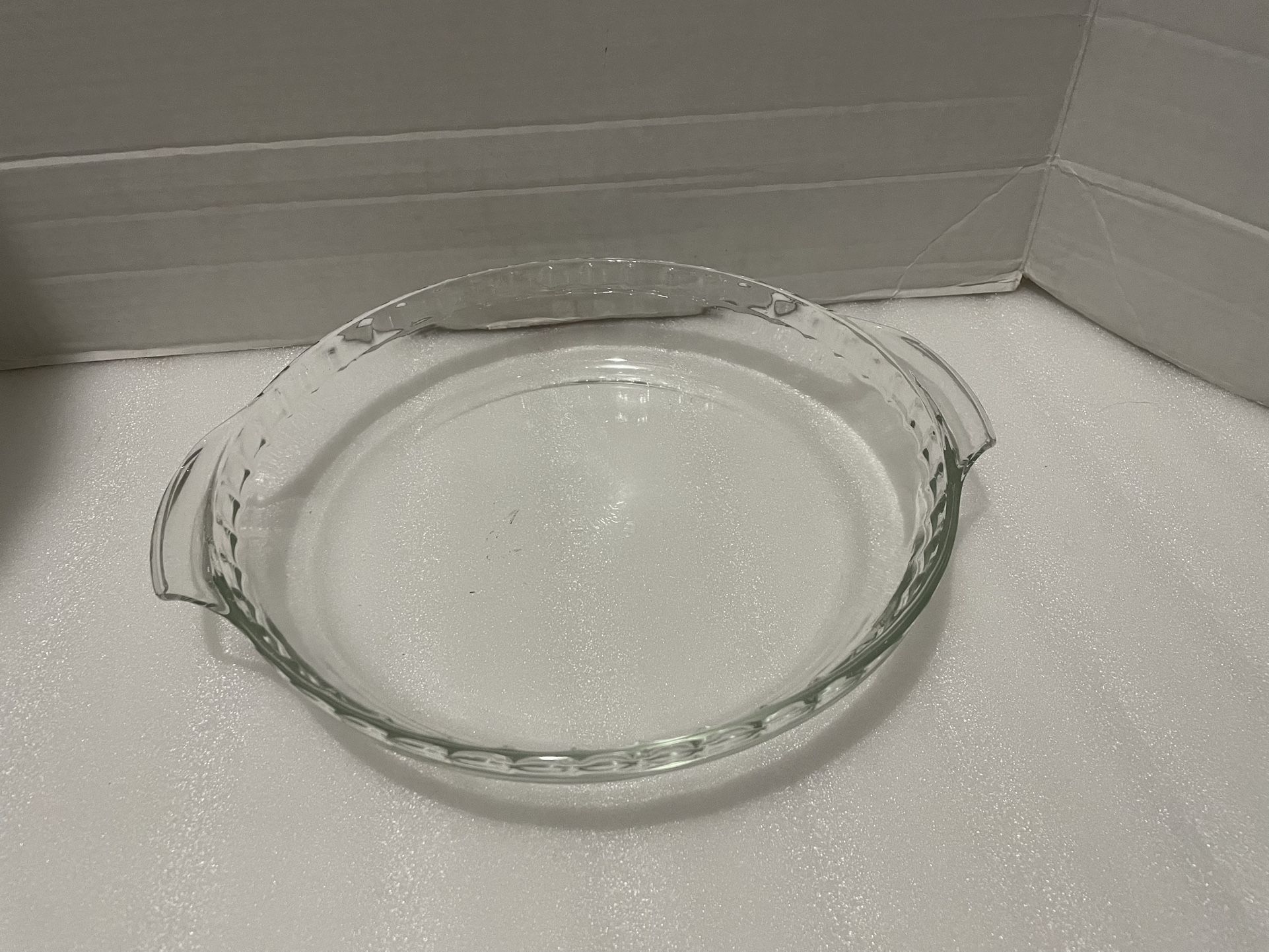 Anchor Hocking 10” Pie Glass Dish