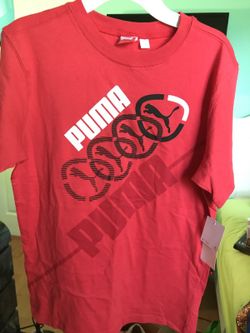 Boys Puma tee sz large