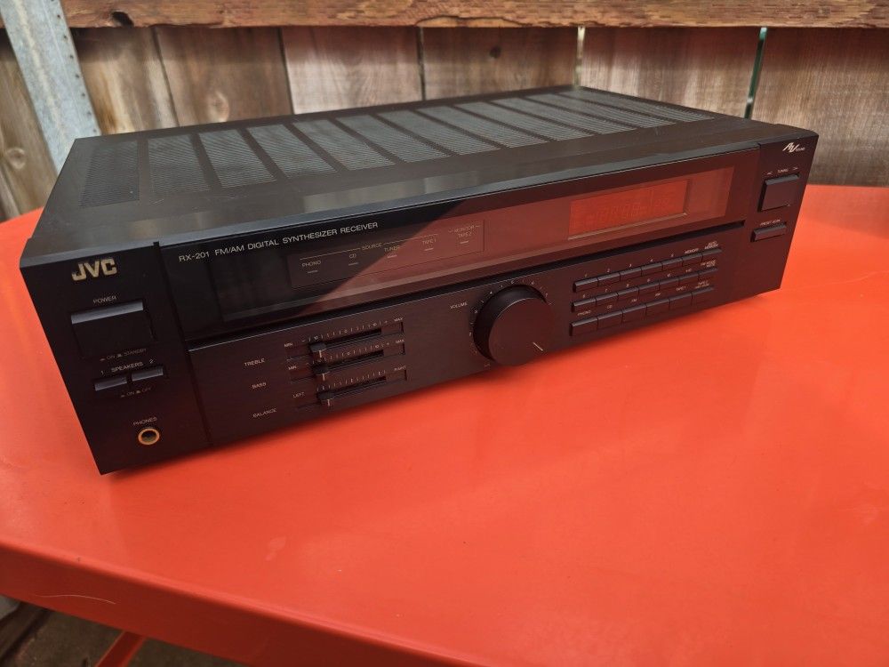 JVC RX-201 FM/AM Digital Synthesizer Receiver Stereo Amplifier