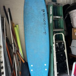 8’ Island Boards Soft Top Surfboard 