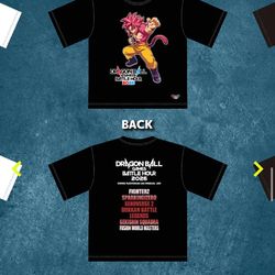 DRAGON BALL Games Battle Hour 2026 Event T-shirt (Black) large