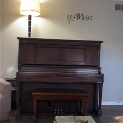 Vintage Converted Player Piano