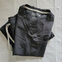 Fabletic Black Scrubs