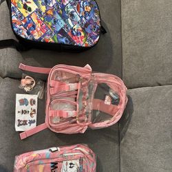 New Girls, Backpack, Stitch And More