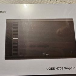 New Ugee M708 Graphic Drawing Tablet 10 Inch