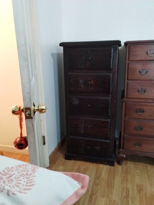 Dark Wood Dresser