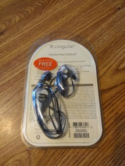 CINGULAR WIRELESS HANDS FREE EARBUDS NEW IN PACKAGE