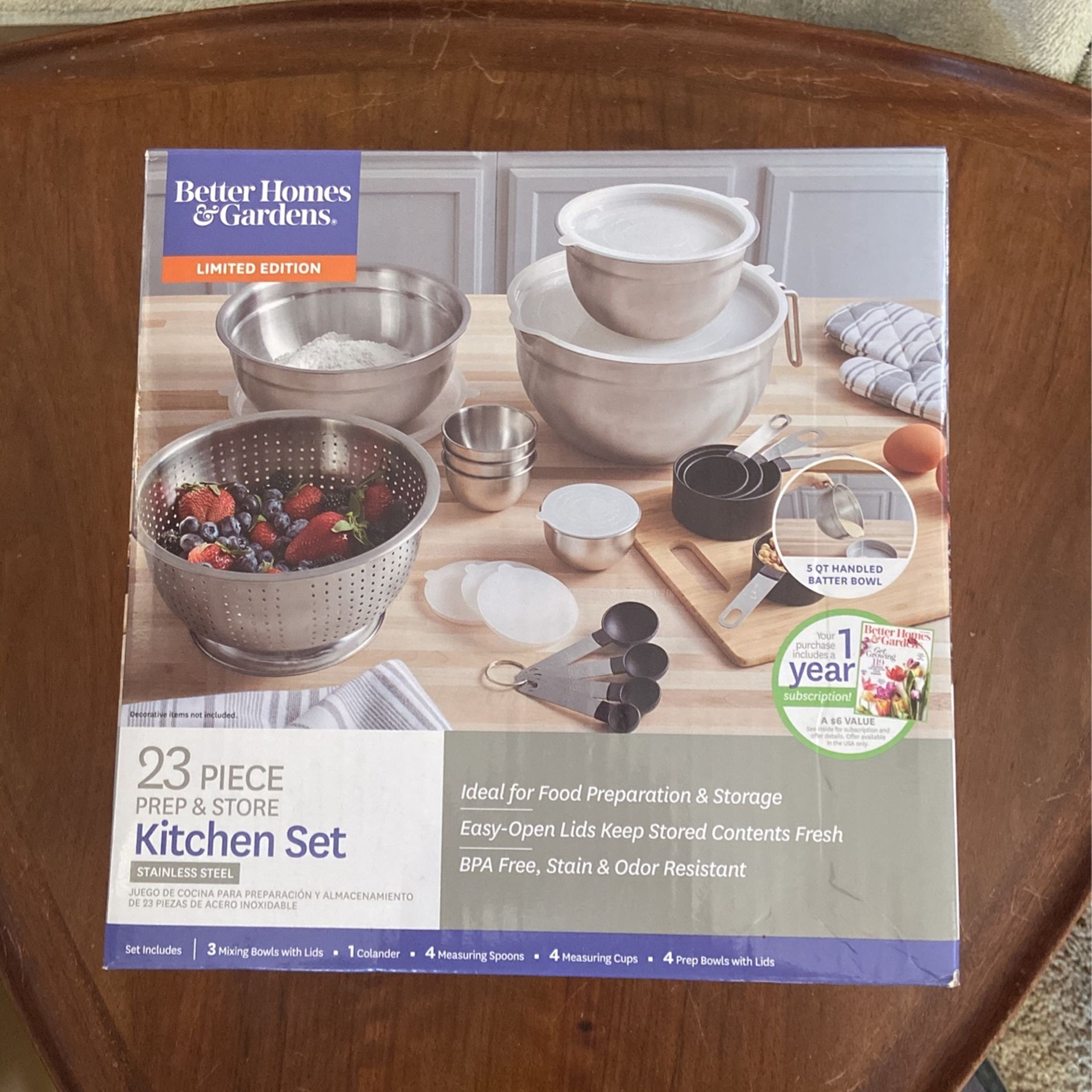 Better Homes And Gardens 23 Piece Prep And Store Kitchen Set