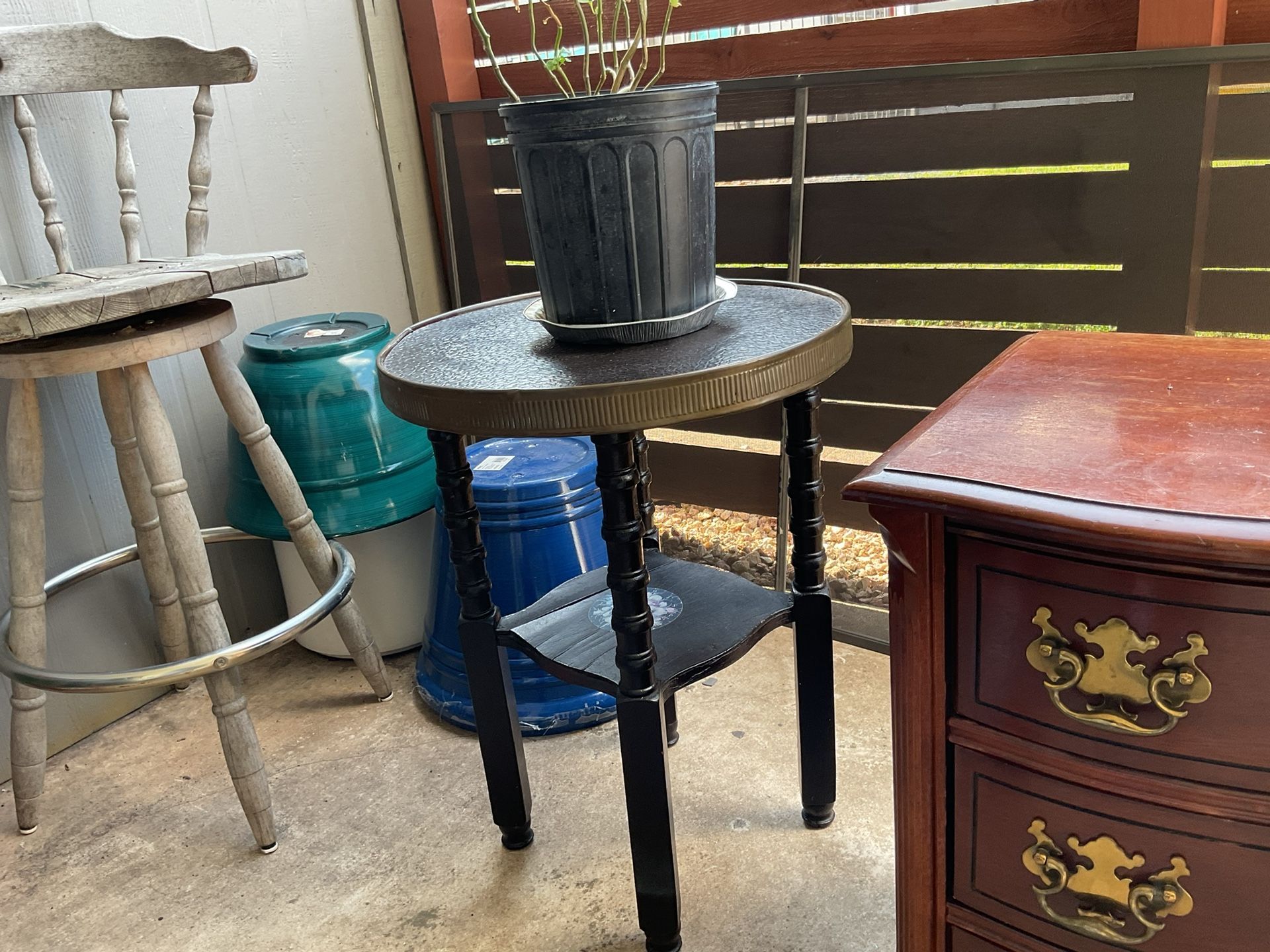 Old Porch/ Patio Table