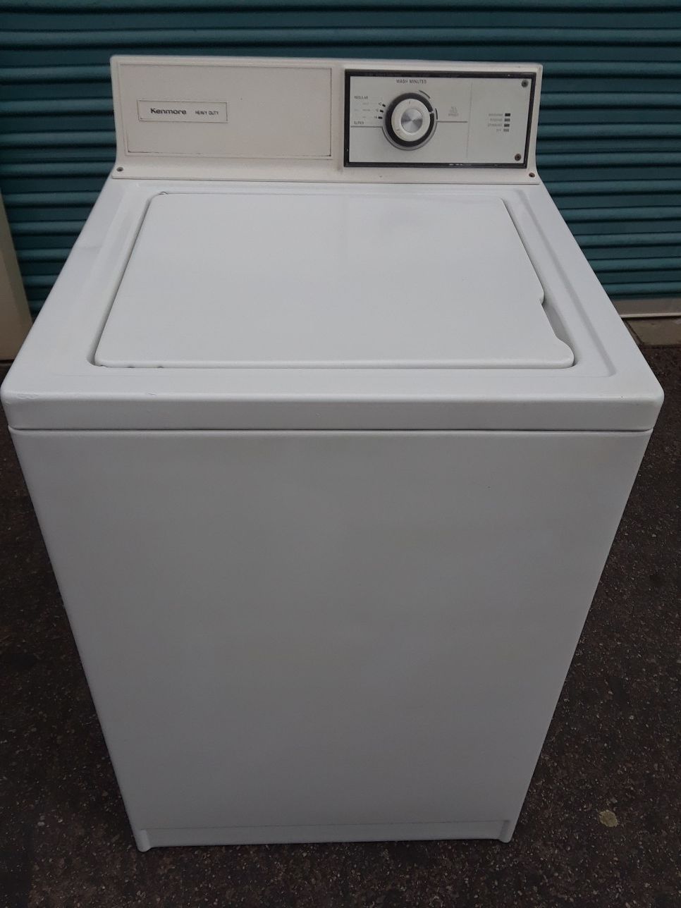 24 inch wide Kenmore washer...