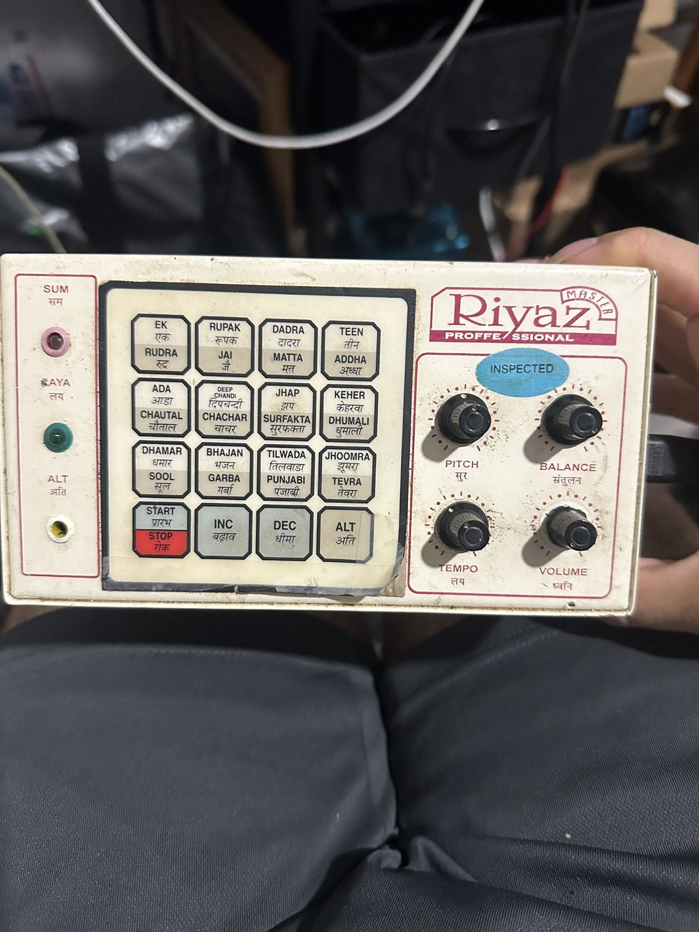 Vintage Tabla Riyaz Machine