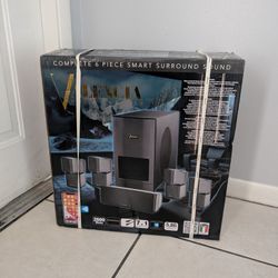 Smart Projector , Smart Surround Sound Speaker And Projector Screen. 