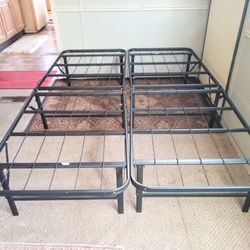 "FULL SIZE" FOLDING PLATFORM BED FRAME 