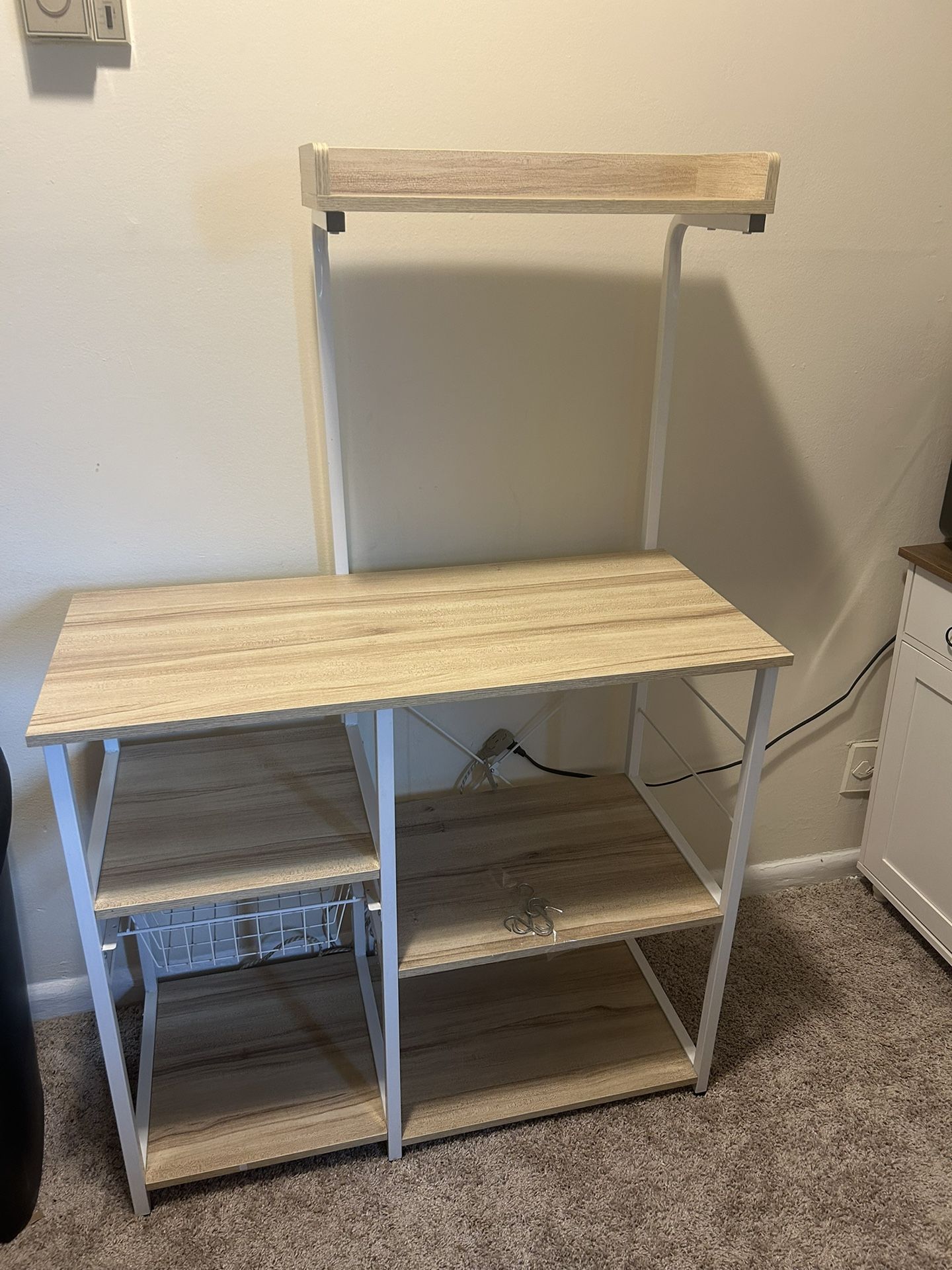 Coffee Bar/kitchen Shelves/microwave Stand