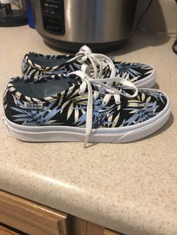 Vans size 3 worn once