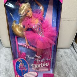 Mattel Barbie Twirling Ballerina  Never taken out of the box