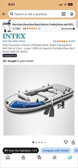 5 man inflatable boat