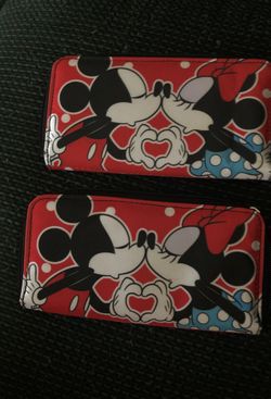 Minnie & Mickey wallet new