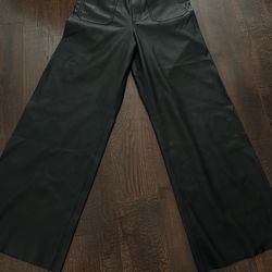 Zara leather pants