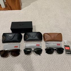 LOT OF 3 STORE DISPLAY RAY BAN SUNGLASSES NEW W/O Tags