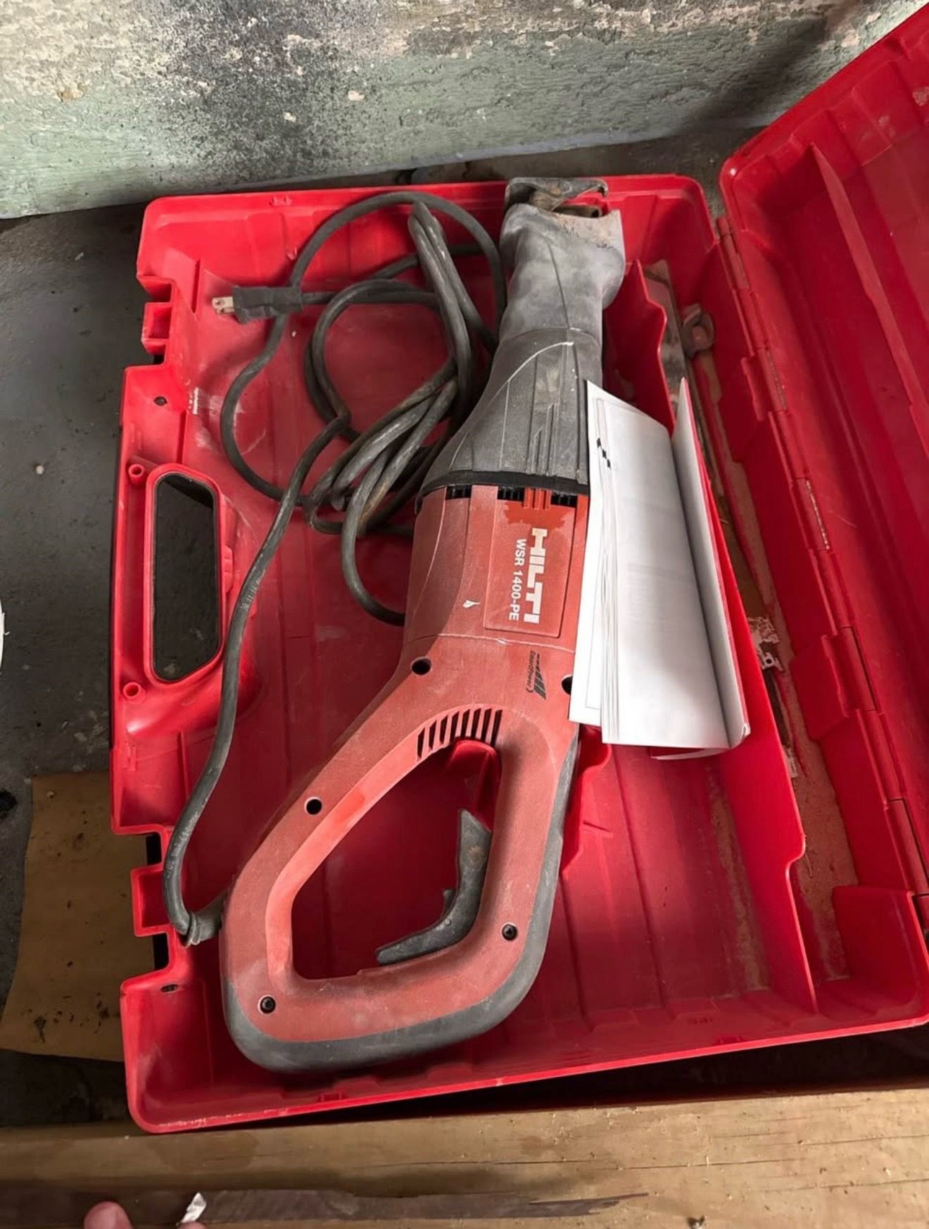 HILTI WSR 1400-PE TOOL