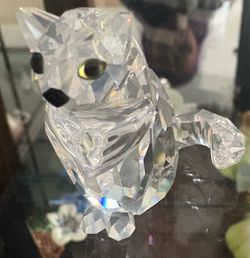 Swarovski Cat figurine