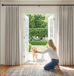 Blackout curtains 90”