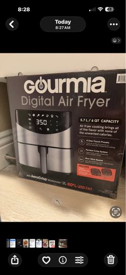 Gourmia Digital Air Fryer 6 QT