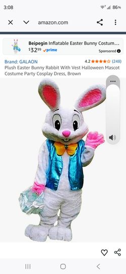 Easter bunny costume