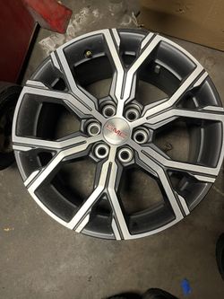 (4) 18” Acadia Wheels With Tire Sensor