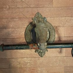 Mid Century Equestrian Coat Rack