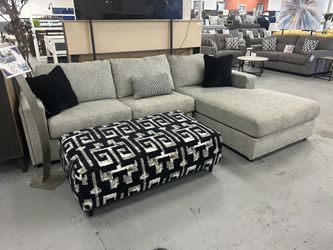 New Sectional With Ottoman 