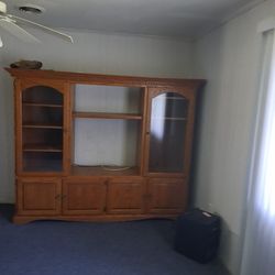 Entertainment Center & Elegant China Cabinet