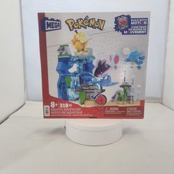 Pokémon Mega Construx Aquatic Adventure Set – 319 Pieces